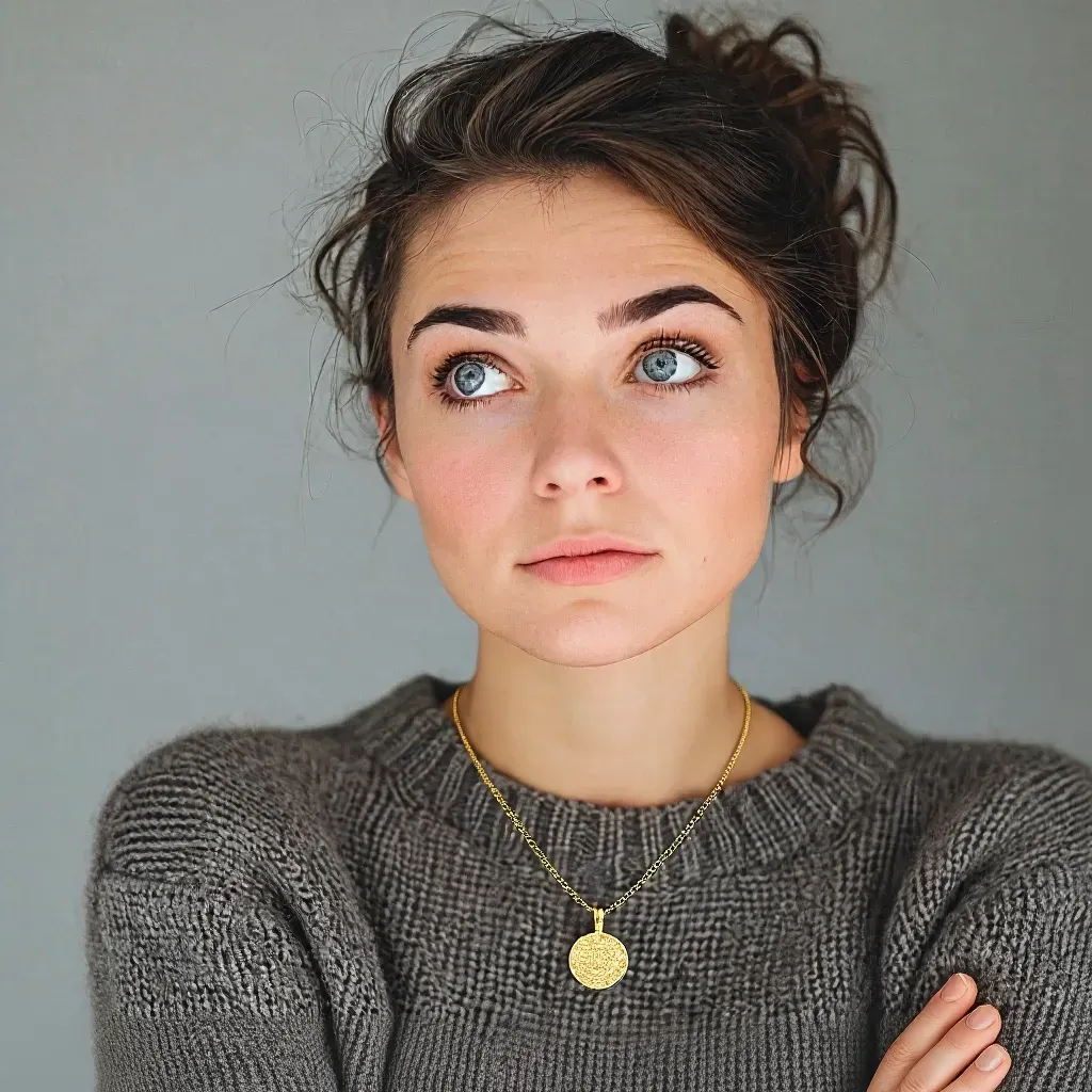 Gold necklace