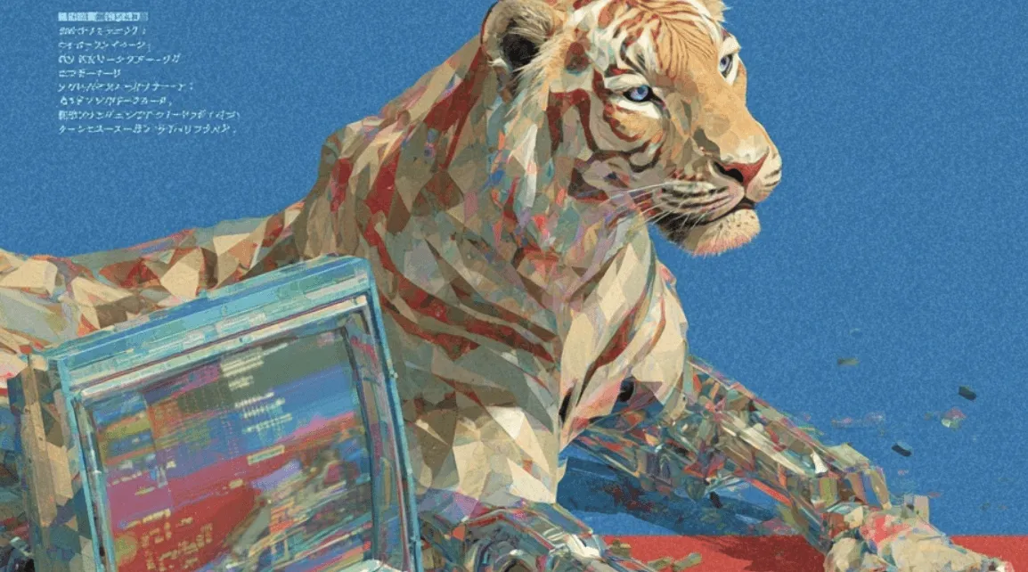 Stylized Tiger